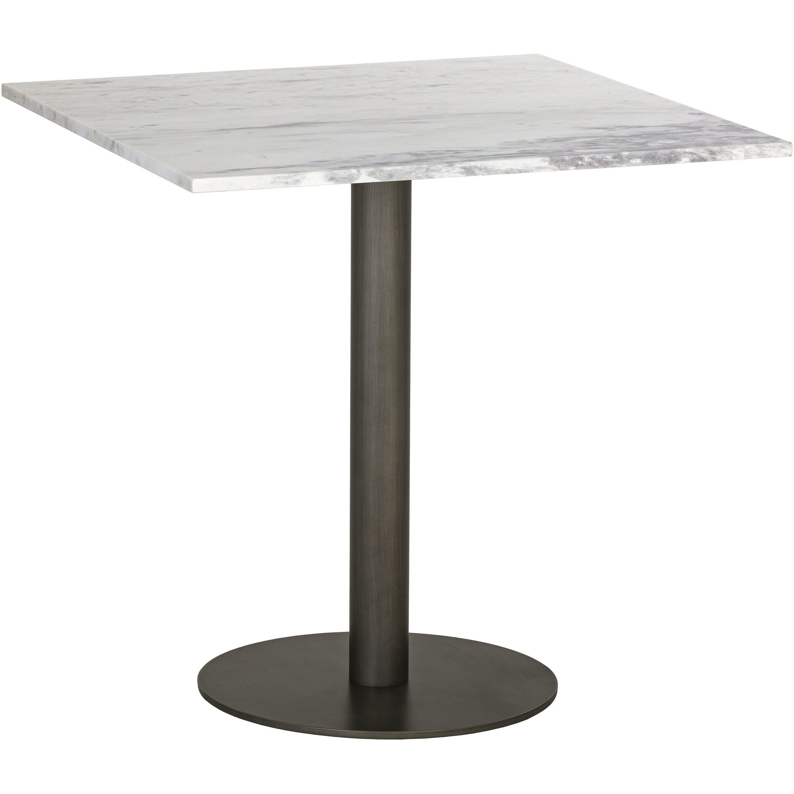 Claudia White / Pewter Bistro Table